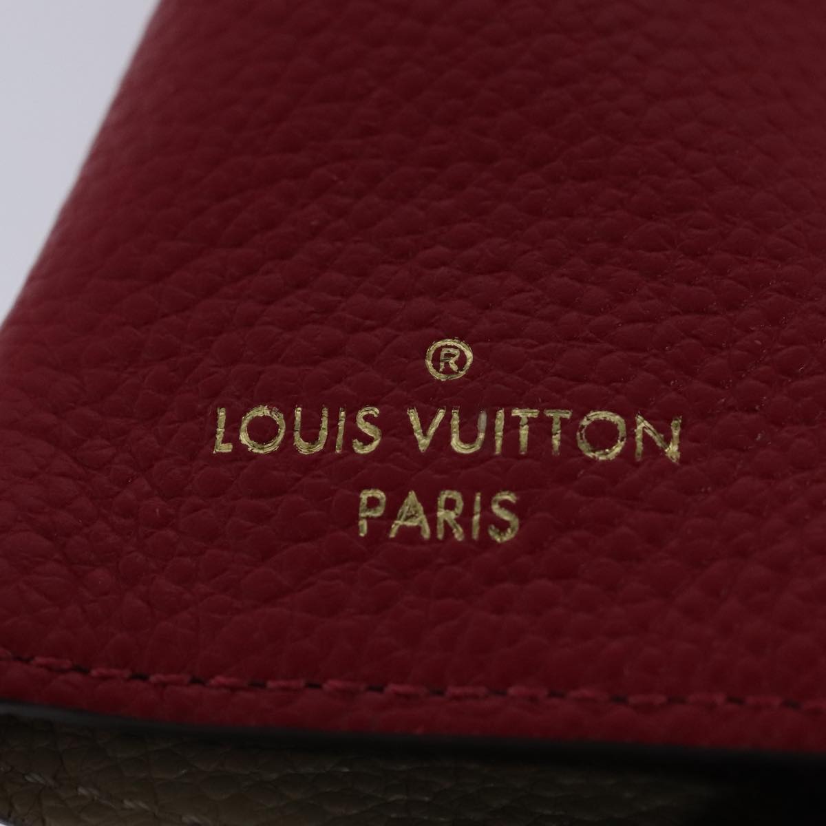 LOUIS VUITTON Multicles Berlingo Key Case Courier Taurillon M61482 Auth hk1996
