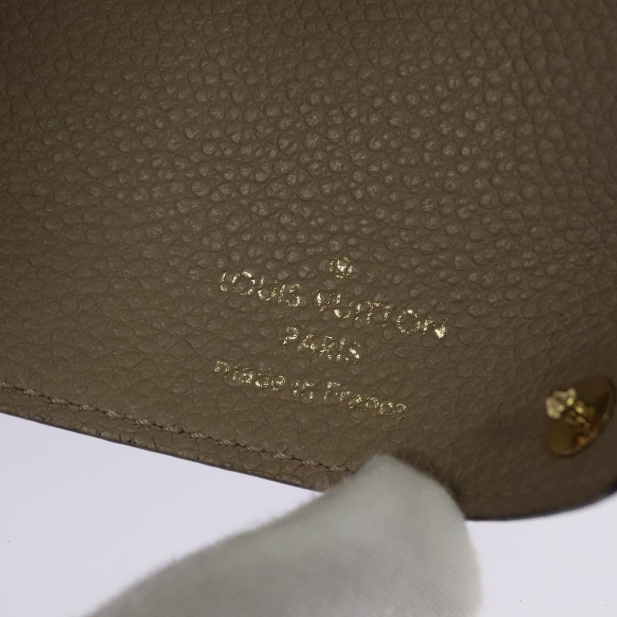 LOUIS VUITTON Multicles Berlingo Key Case Courier Taurillon M61482 Auth hk1996