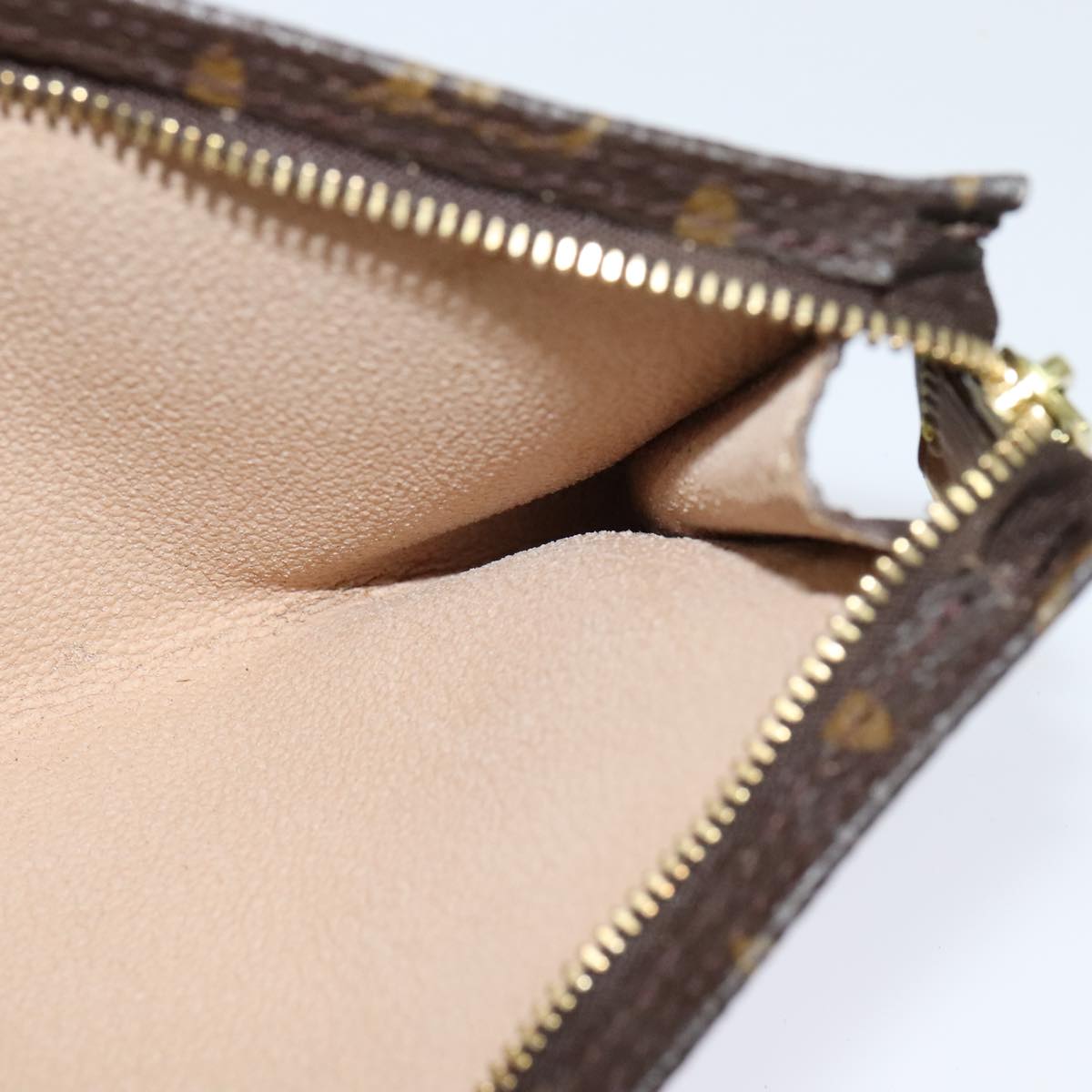 LOUIS VUITTON Monogram Bucket PM Accessory Pouch LV Auth hk2004