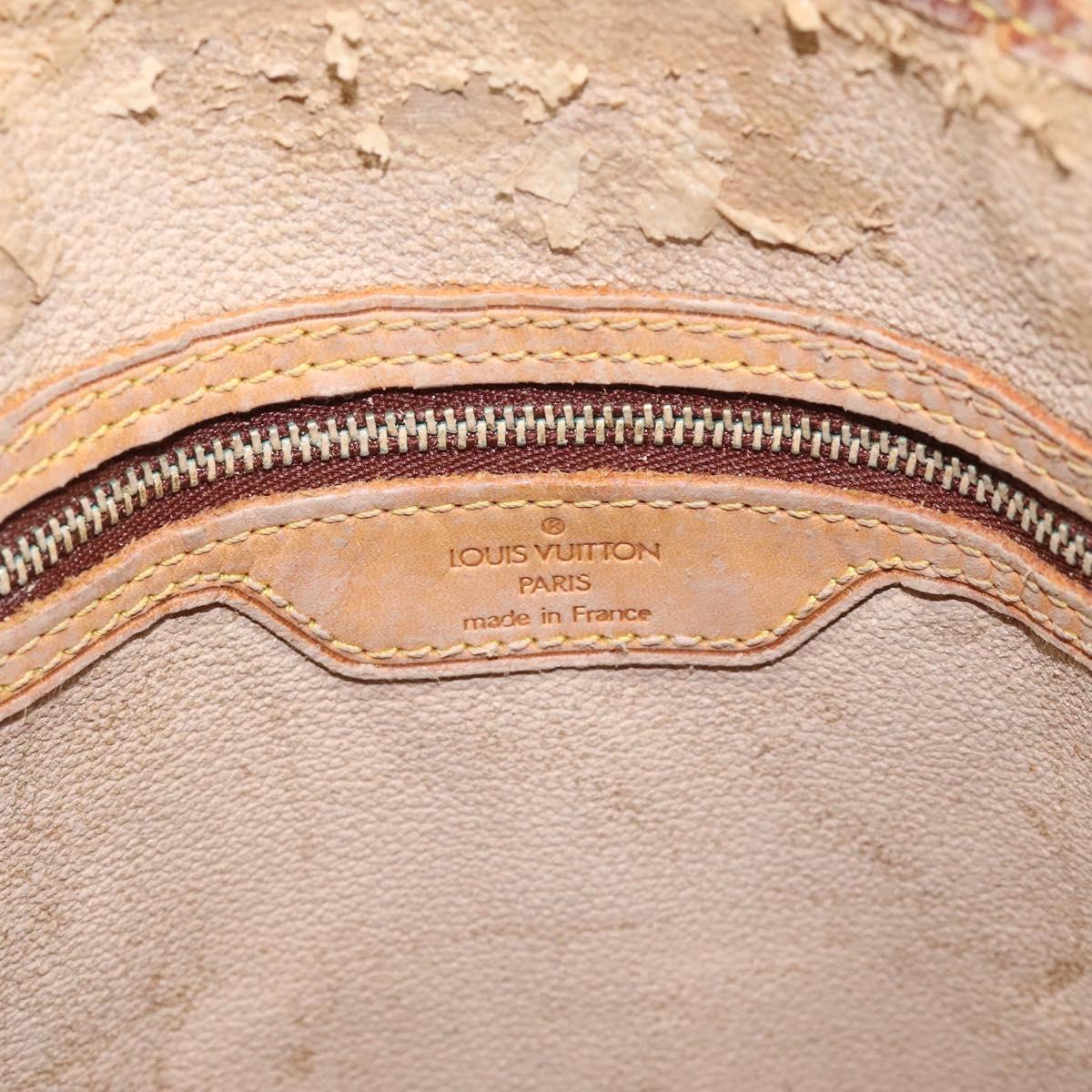 LOUIS VUITTON Monogram Bucket GM Shoulder Bag M42236 LV Auth hk2011