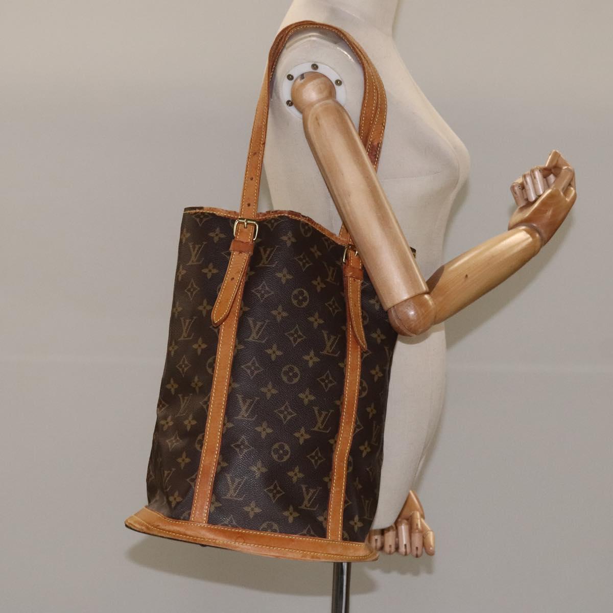 LOUIS VUITTON Monogram Bucket GM Shoulder Bag M42236 LV Auth hk2011
