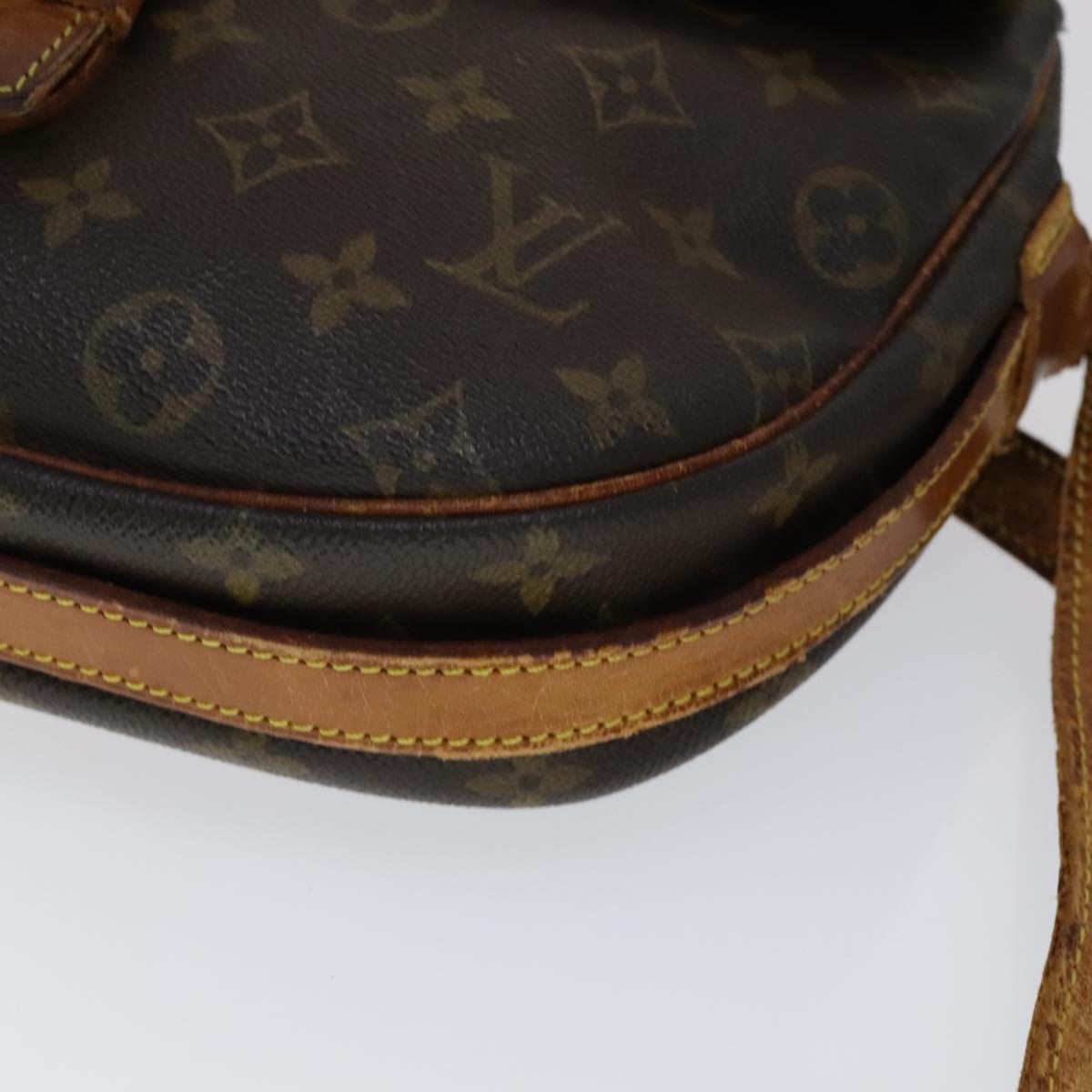 LOUIS VUITTON Monogram Jeune Fille GM Shoulder Bag M51225 LV Auth hk2012