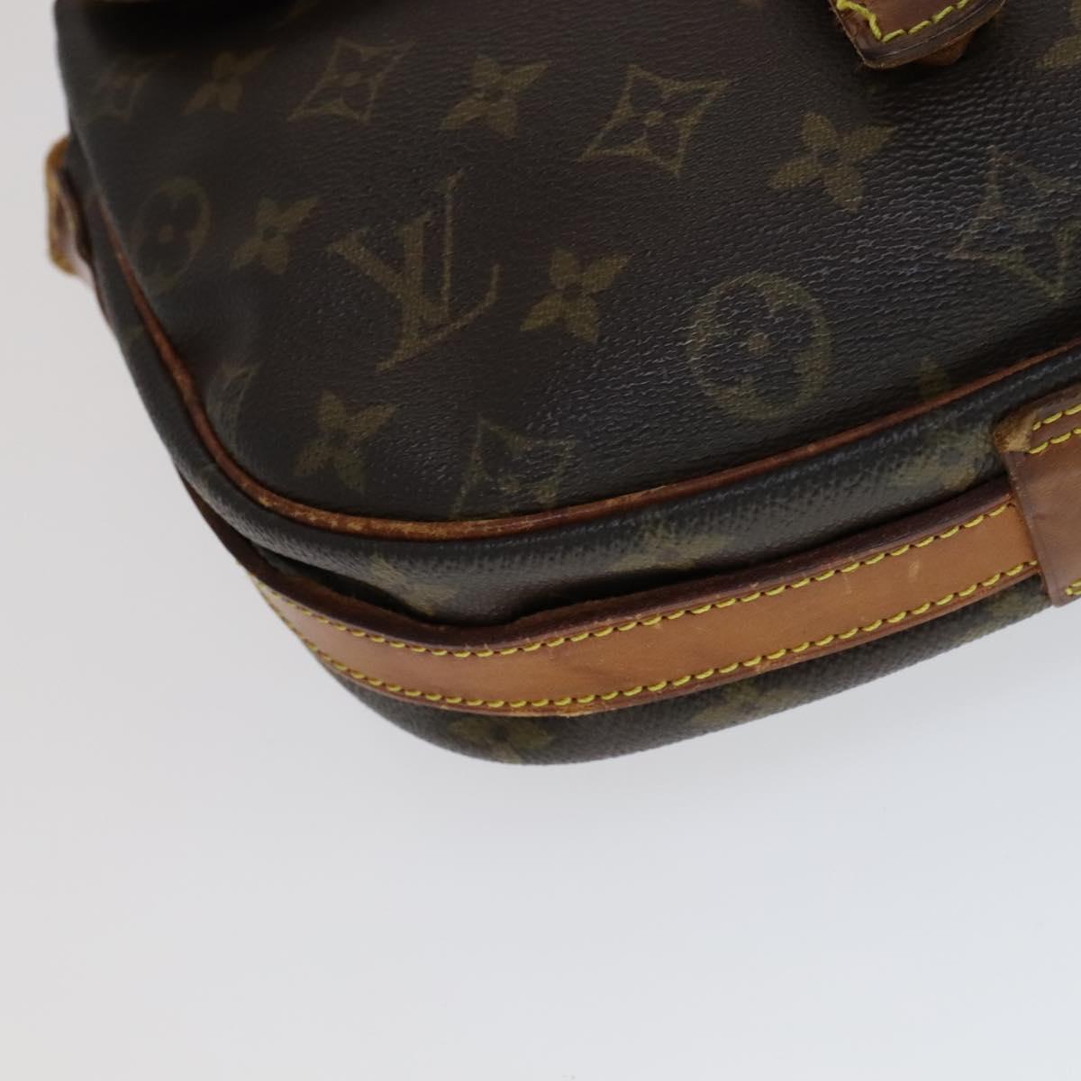 LOUIS VUITTON Monogram Jeune Fille GM Shoulder Bag M51225 LV Auth hk2012