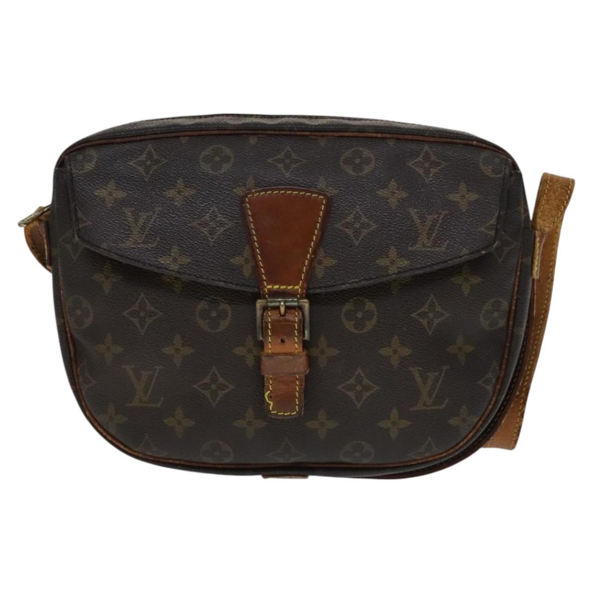 LOUIS VUITTON Monogram Jeune Fille GM Shoulder Bag M51225 LV Auth hk2012