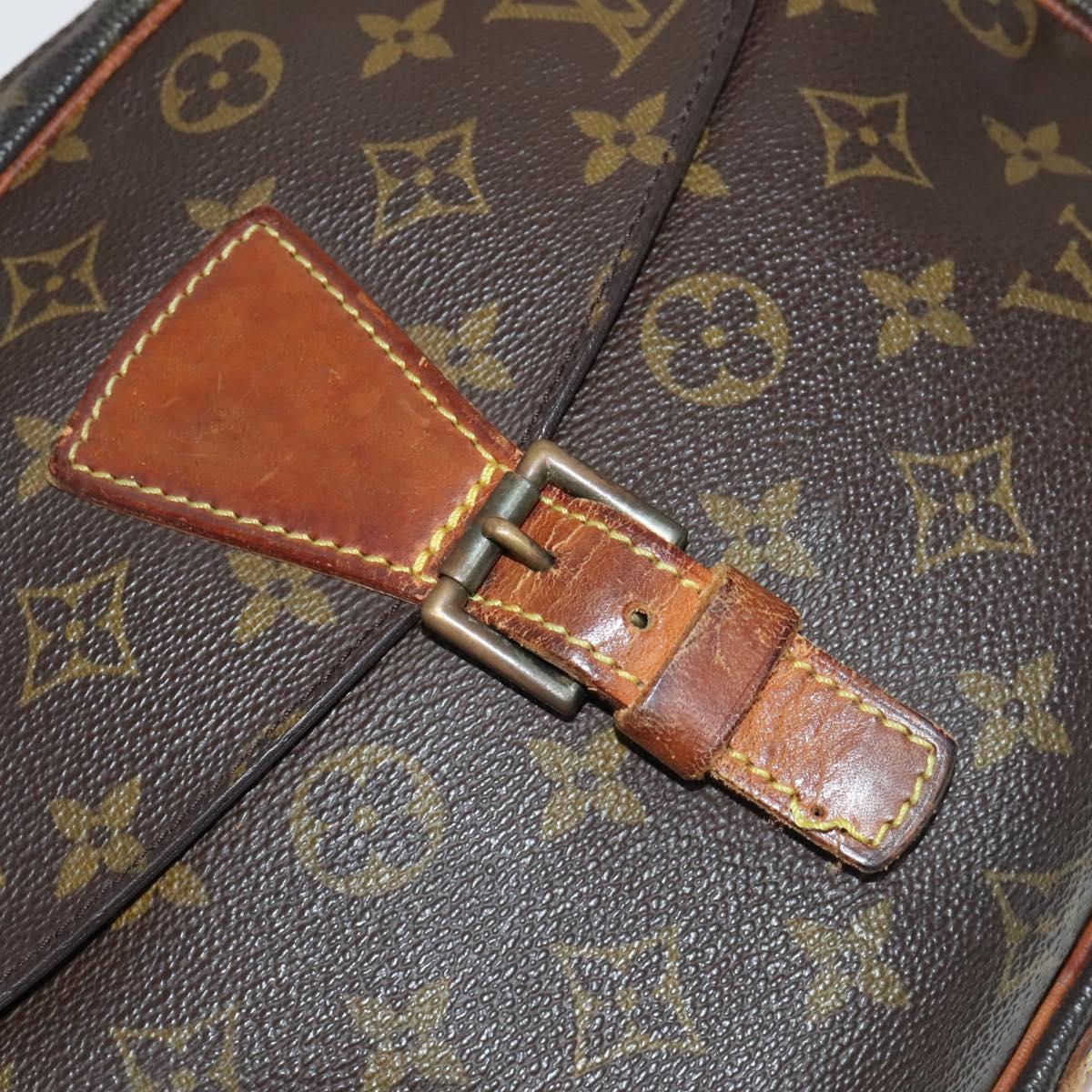 LOUIS VUITTON Monogram Jeune Fille GM Shoulder Bag M51225 LV Auth hk2012