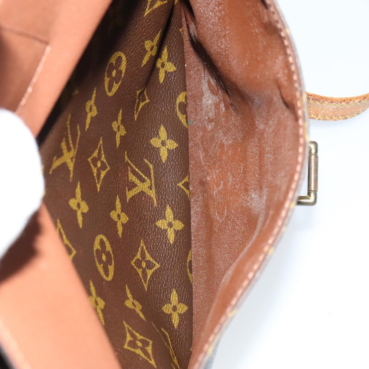LOUIS VUITTON Monogram Jeune Fille GM Shoulder Bag M51225 LV Auth hk2012