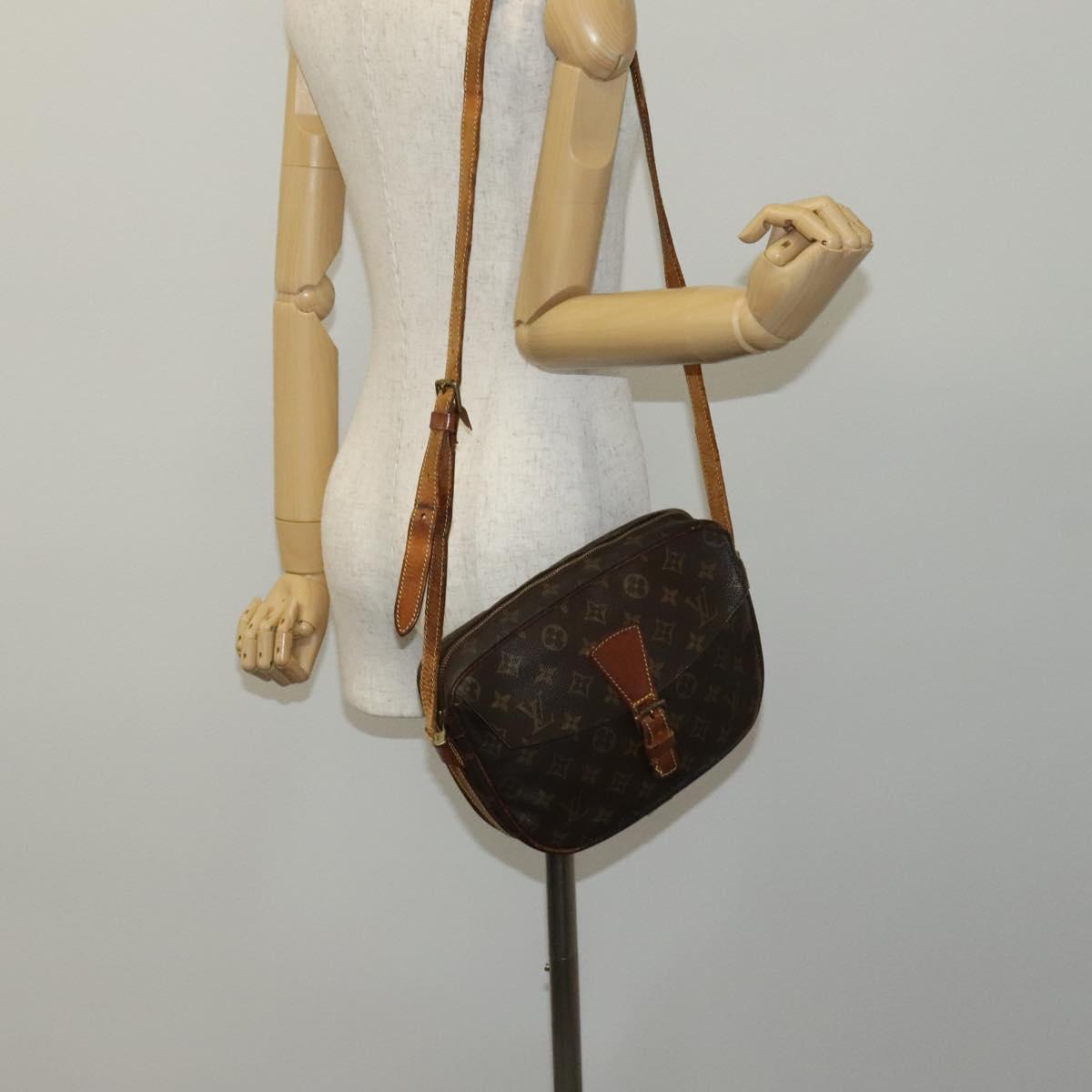 LOUIS VUITTON Monogram Jeune Fille GM Shoulder Bag M51225 LV Auth hk2012
