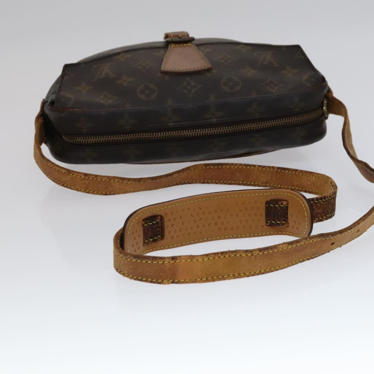 LOUIS VUITTON Monogram Jeune Fille GM Shoulder Bag M51225 LV Auth hk2012