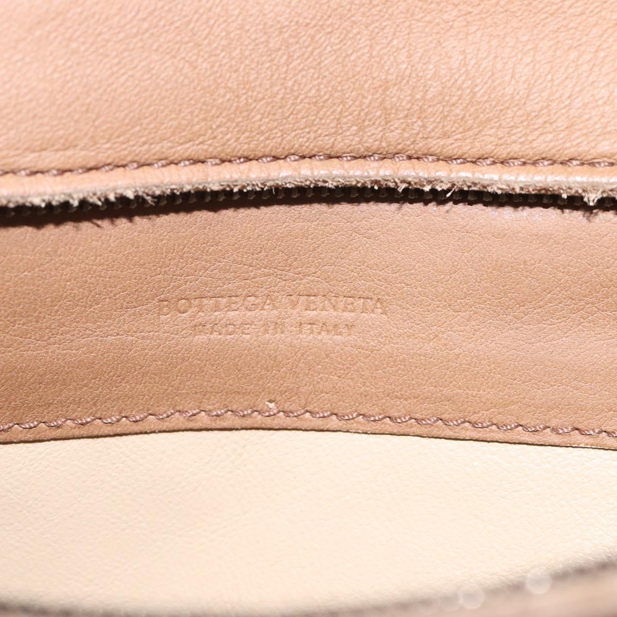 BOTTEGA VENETA Waist bag Leather Brown Auth hk2178