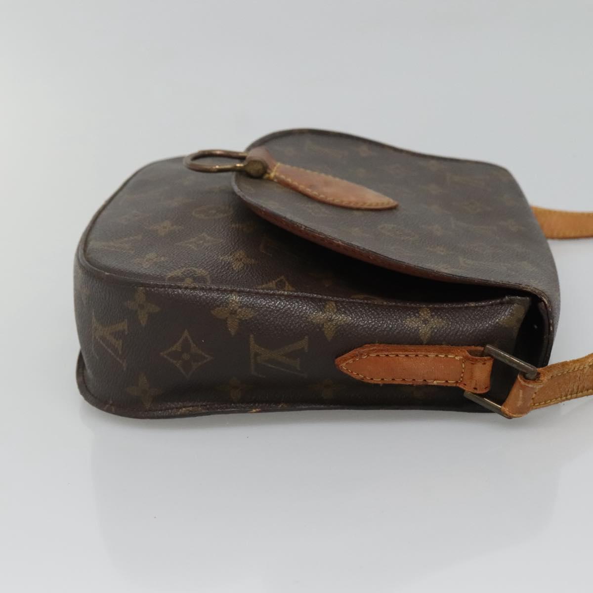 LOUIS VUITTON Monogram Saint Cloud GM Shoulder Bag M51242 LV Auth hk2235