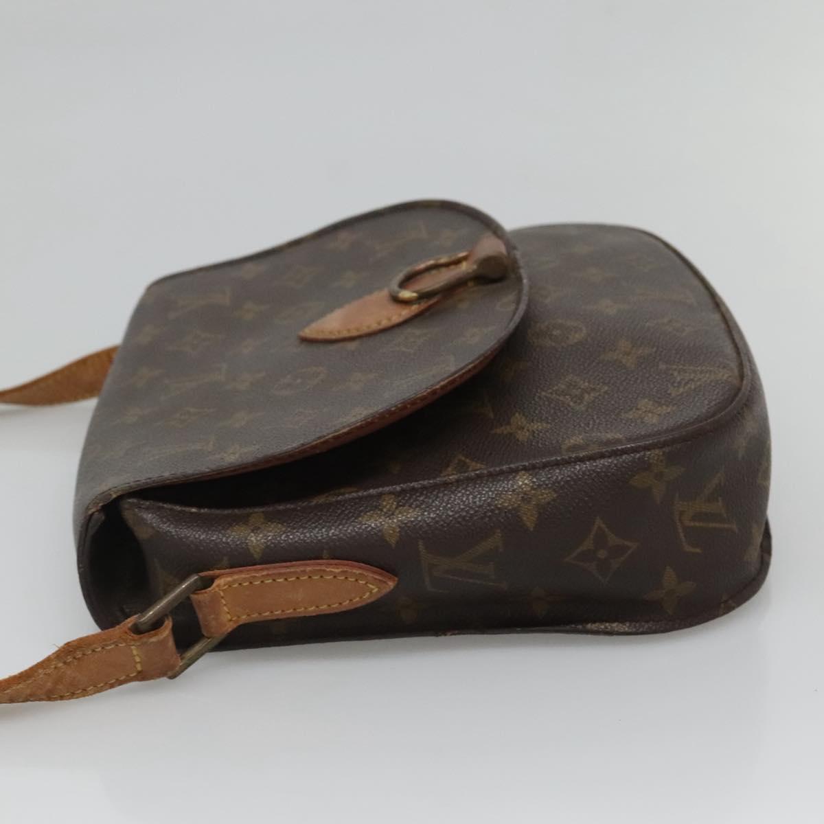 LOUIS VUITTON Monogram Saint Cloud GM Shoulder Bag M51242 LV Auth hk2235