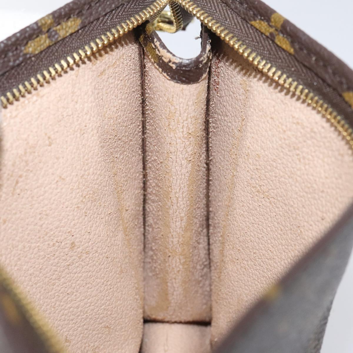 LOUIS VUITTON Monogram Poche Toilette 19 Pouch M47544 LV Auth hk2245