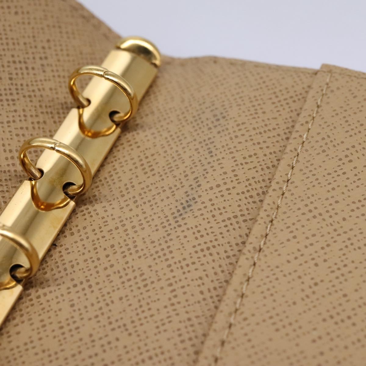 LOUIS VUITTON Monogram T&B Agenda PM Day Planner Cover R21039 LV Auth hk2247