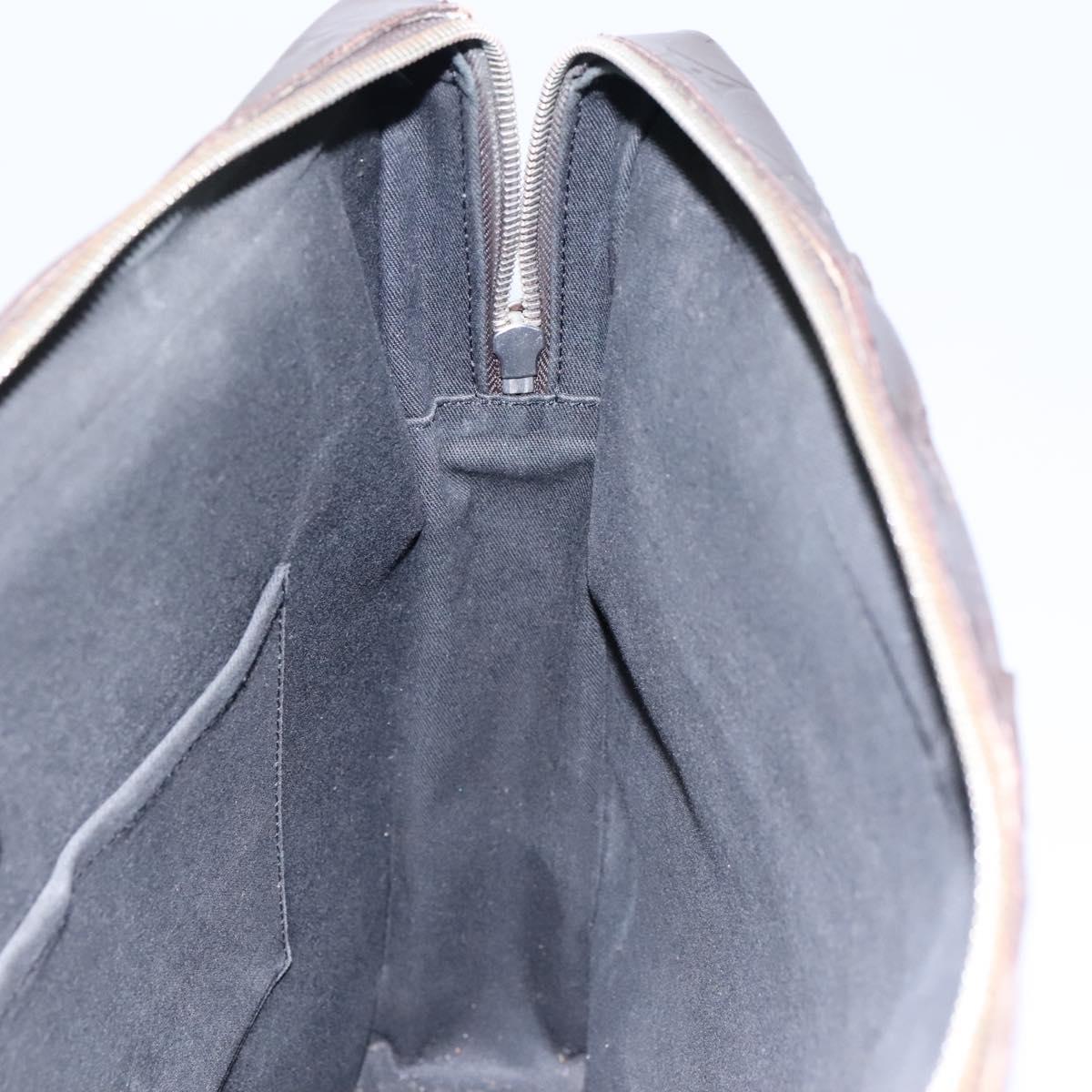 LOUIS VUITTON Monogram Lace Steve Shoulder Bag Brown M46530 LV Auth hk2271