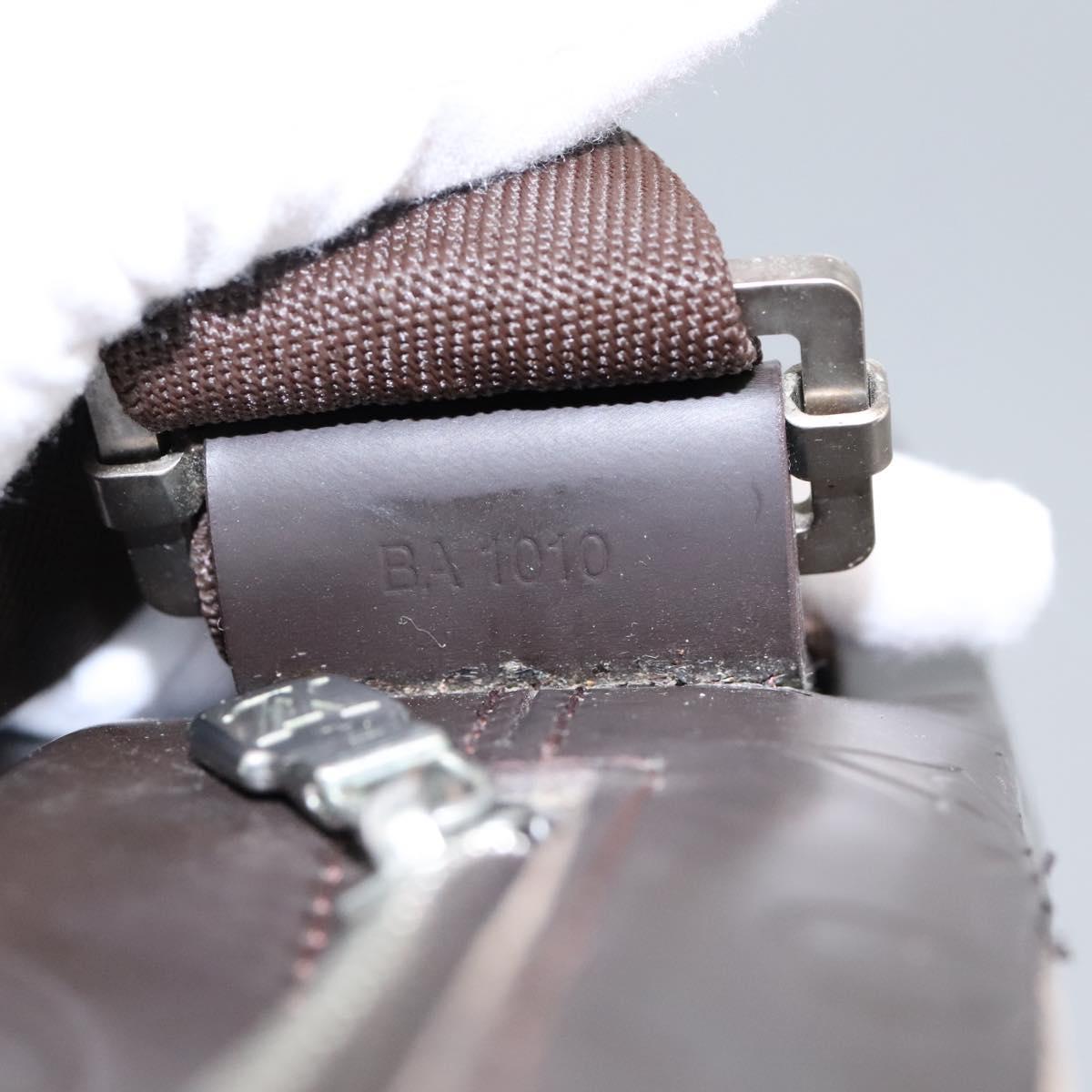 LOUIS VUITTON Monogram Lace Steve Shoulder Bag Brown M46530 LV Auth hk2271