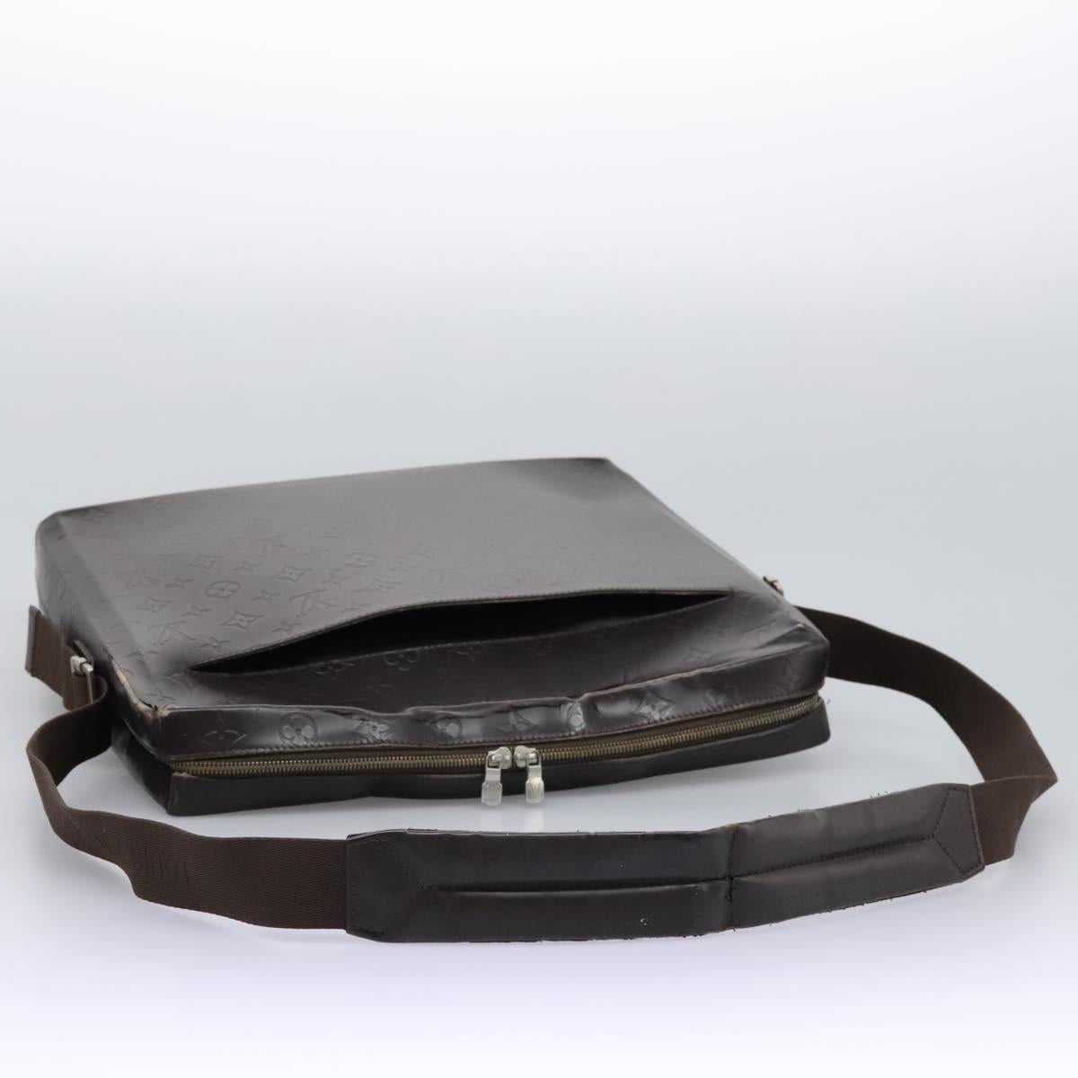 LOUIS VUITTON Monogram Lace Steve Shoulder Bag Brown M46530 LV Auth hk2271