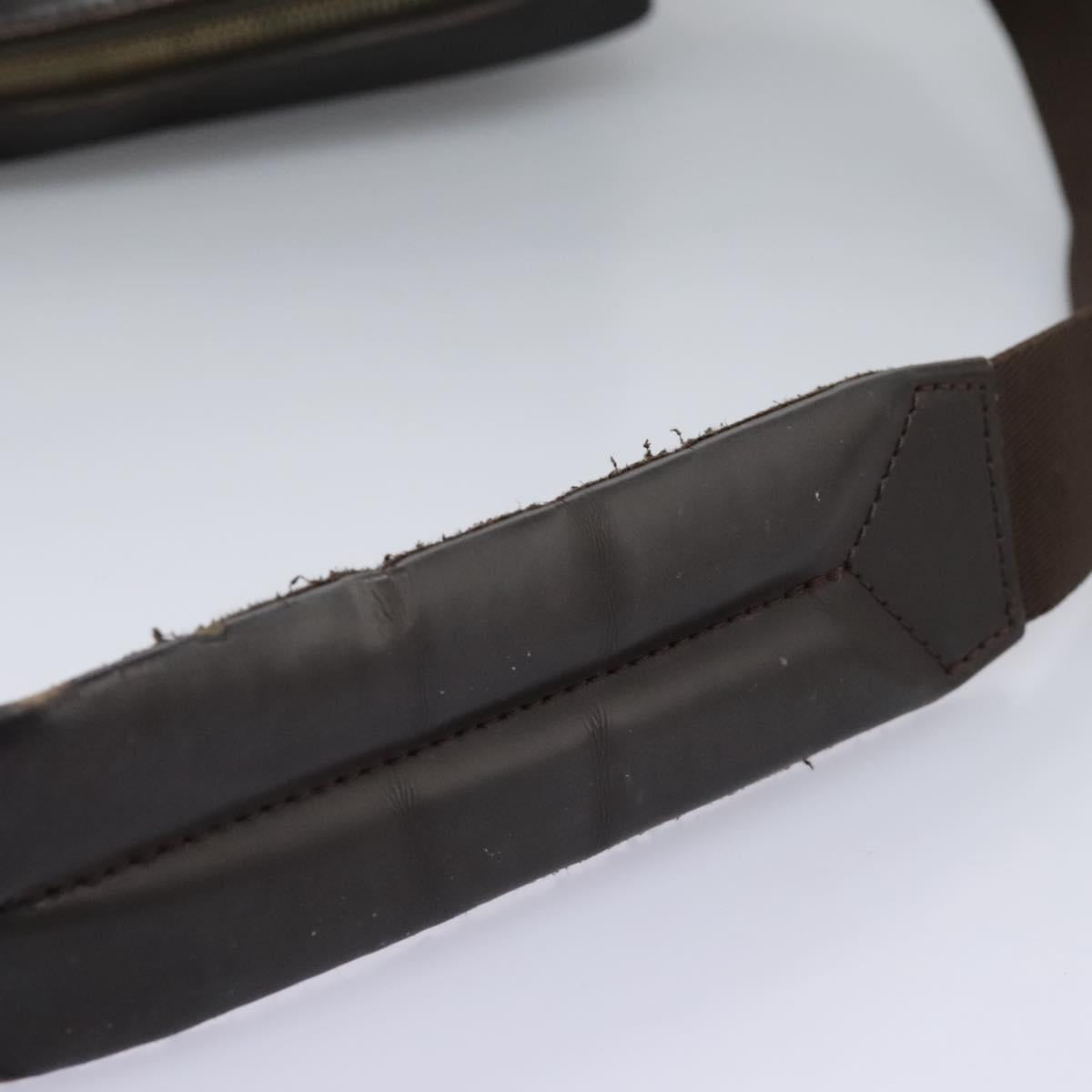 LOUIS VUITTON Monogram Lace Steve Shoulder Bag Brown M46530 LV Auth hk2271