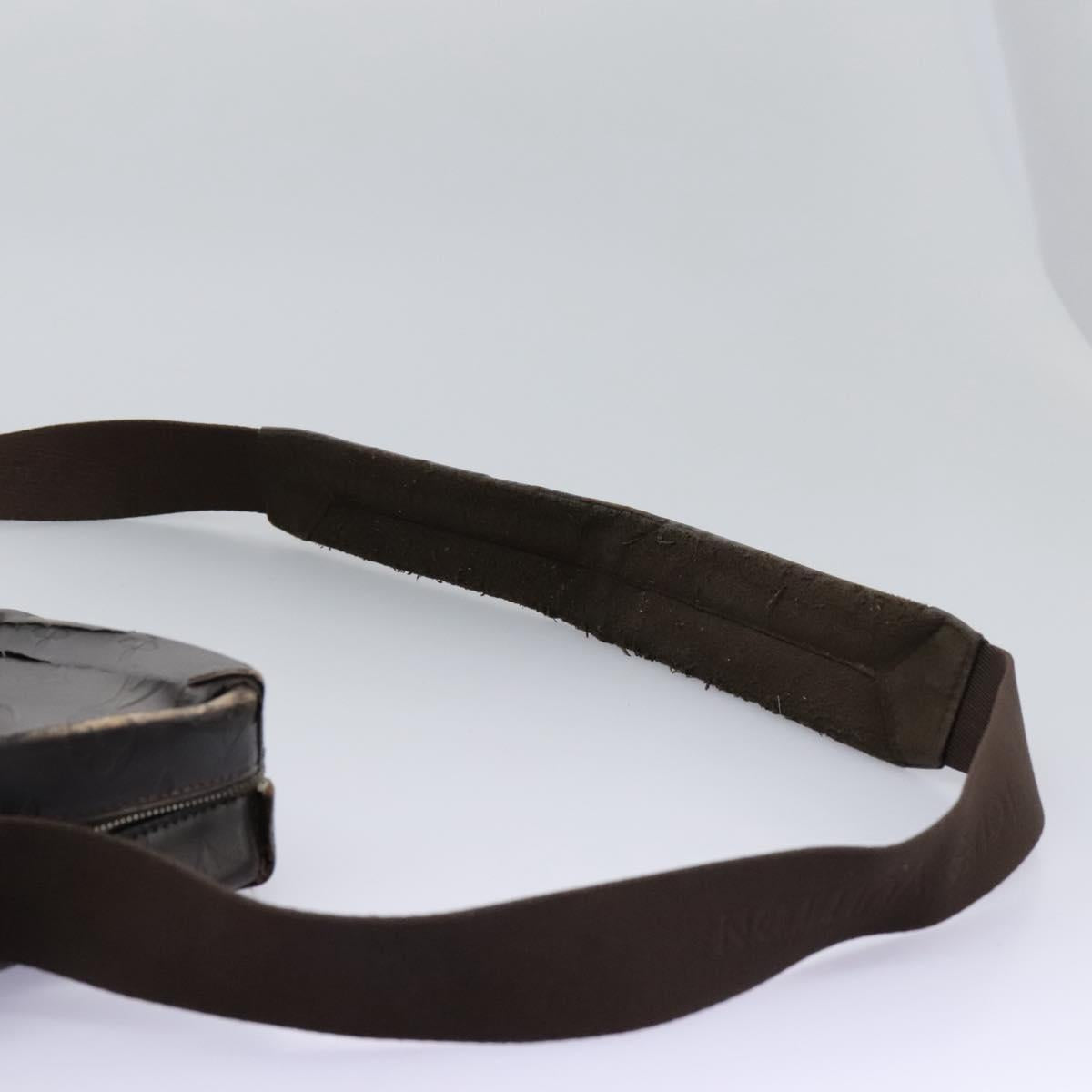 LOUIS VUITTON Monogram Lace Steve Shoulder Bag Brown M46530 LV Auth hk2271