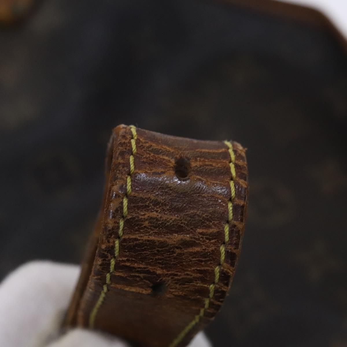 LOUIS VUITTON Monogram Saumur 35 Shoulder Bag M42254 LV Auth hk2284