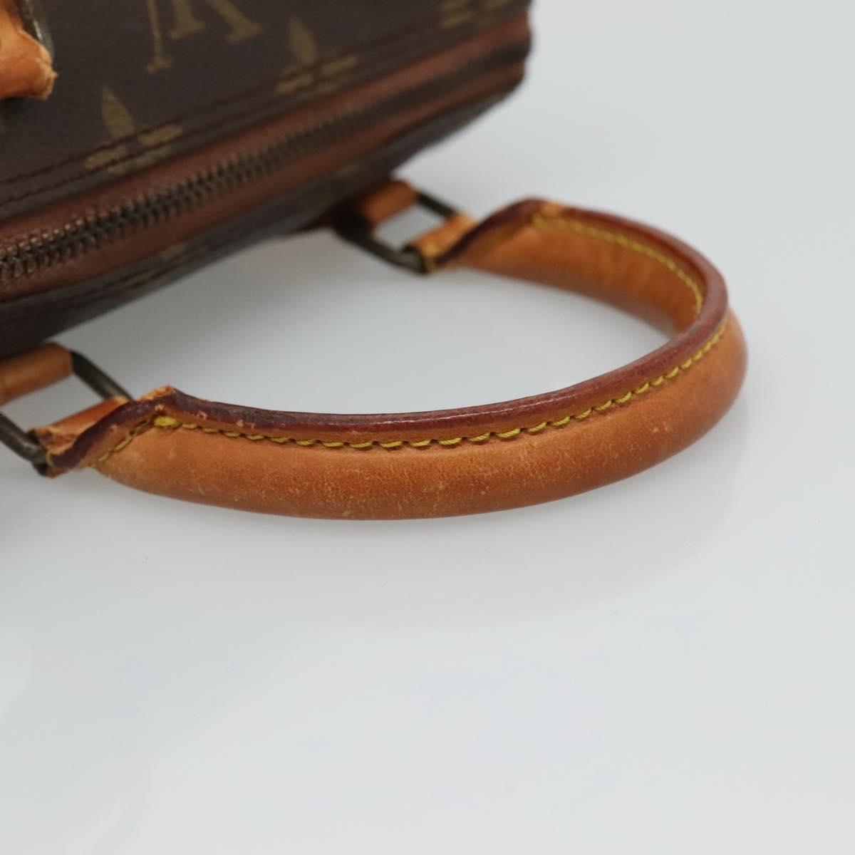 LOUIS VUITTON Monogram Mini Speedy Hand Bag M41534 LV Auth hk2286