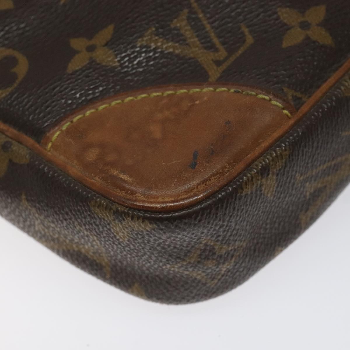 LOUIS VUITTON Monogram Marly Dragonne GM Clutch Bag M51825 LV Auth hk2292