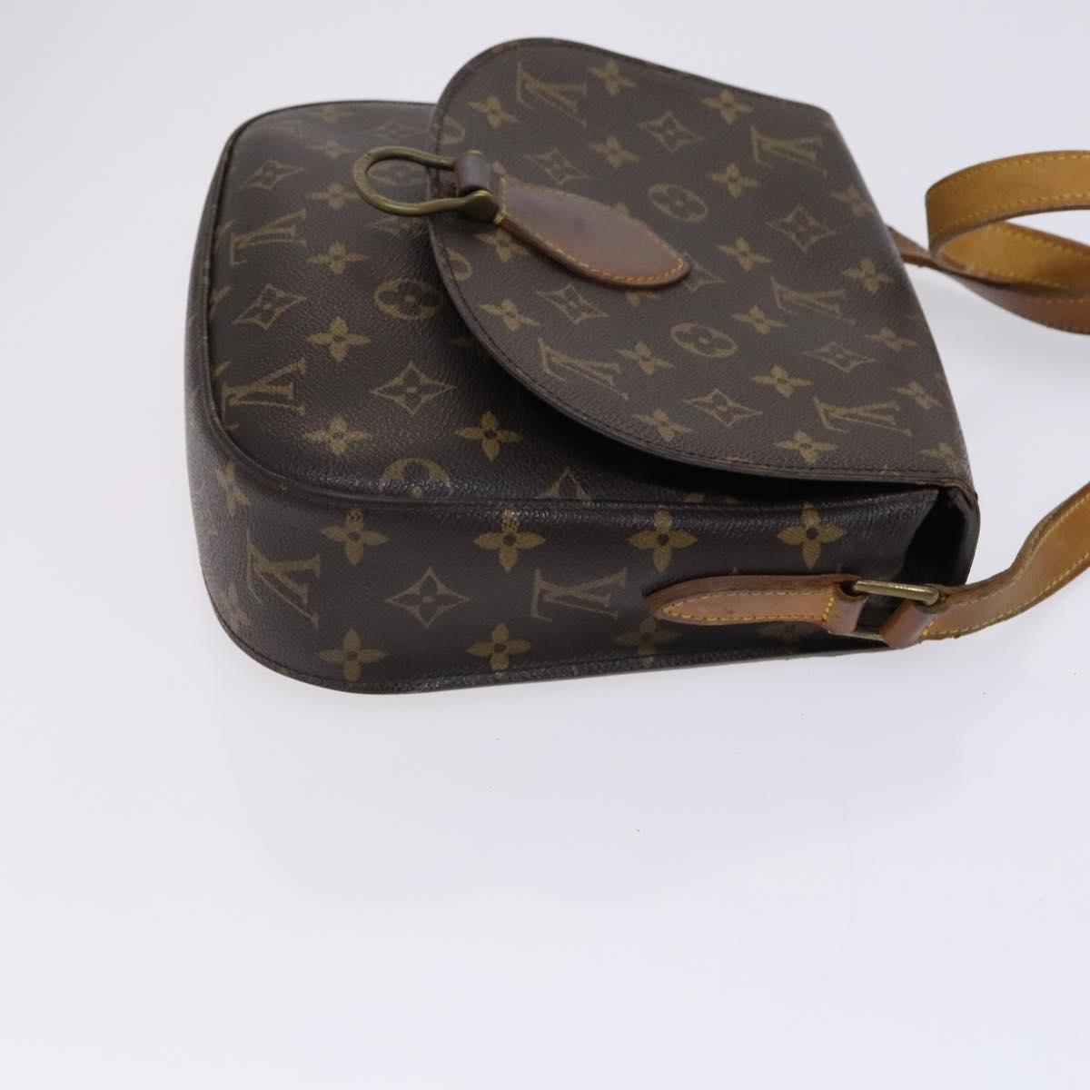 LOUIS VUITTON Monogram Saint Cloud GM Shoulder Bag M51242 LV Auth hk2296