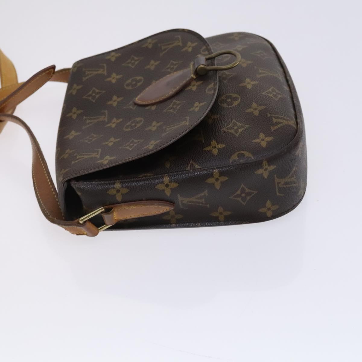 LOUIS VUITTON Monogram Saint Cloud GM Shoulder Bag M51242 LV Auth hk2296