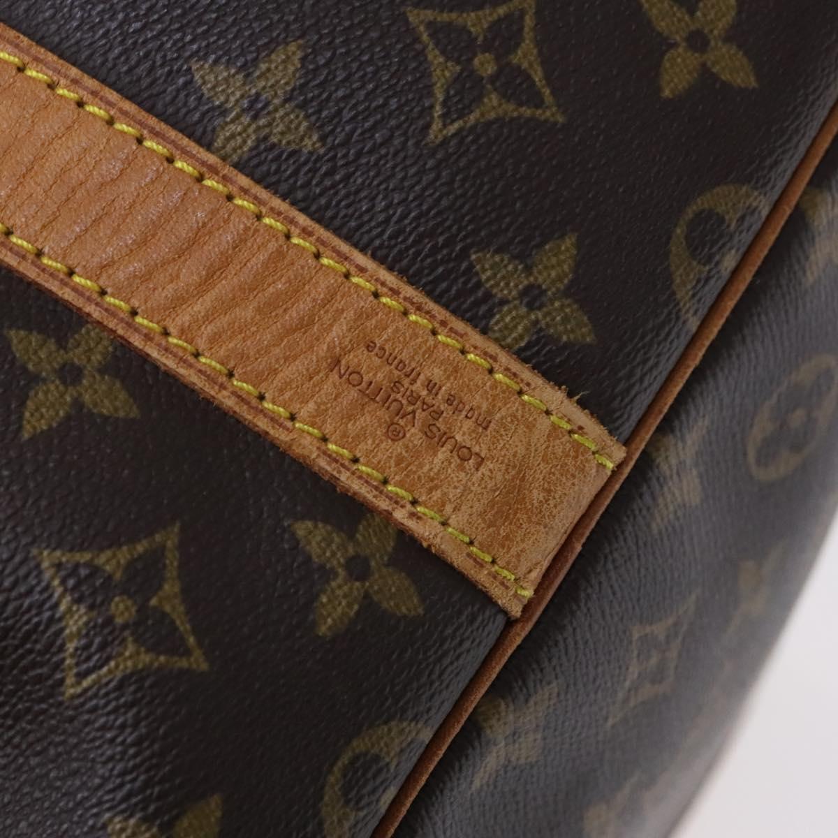 LOUIS VUITTON Monogram Keepall Bandouliere 60 Boston Bag M41412 LV Auth hk2300