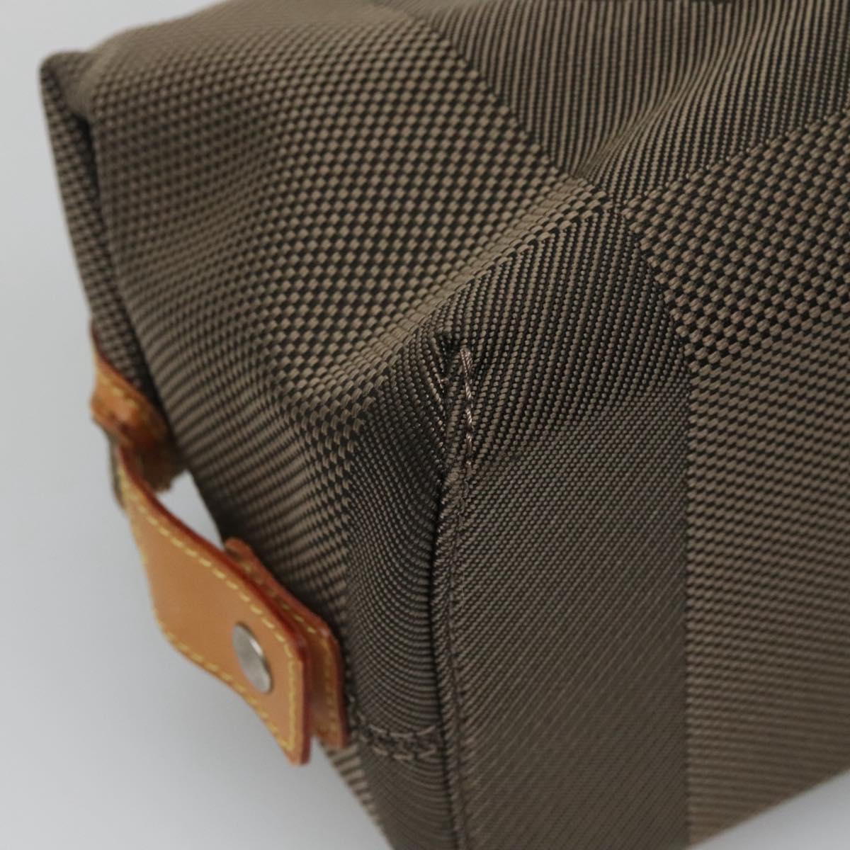 LOUIS VUITTON Damier Geant Trousse Albatross Clutch Bag Khaki M93089 Auth hk2315