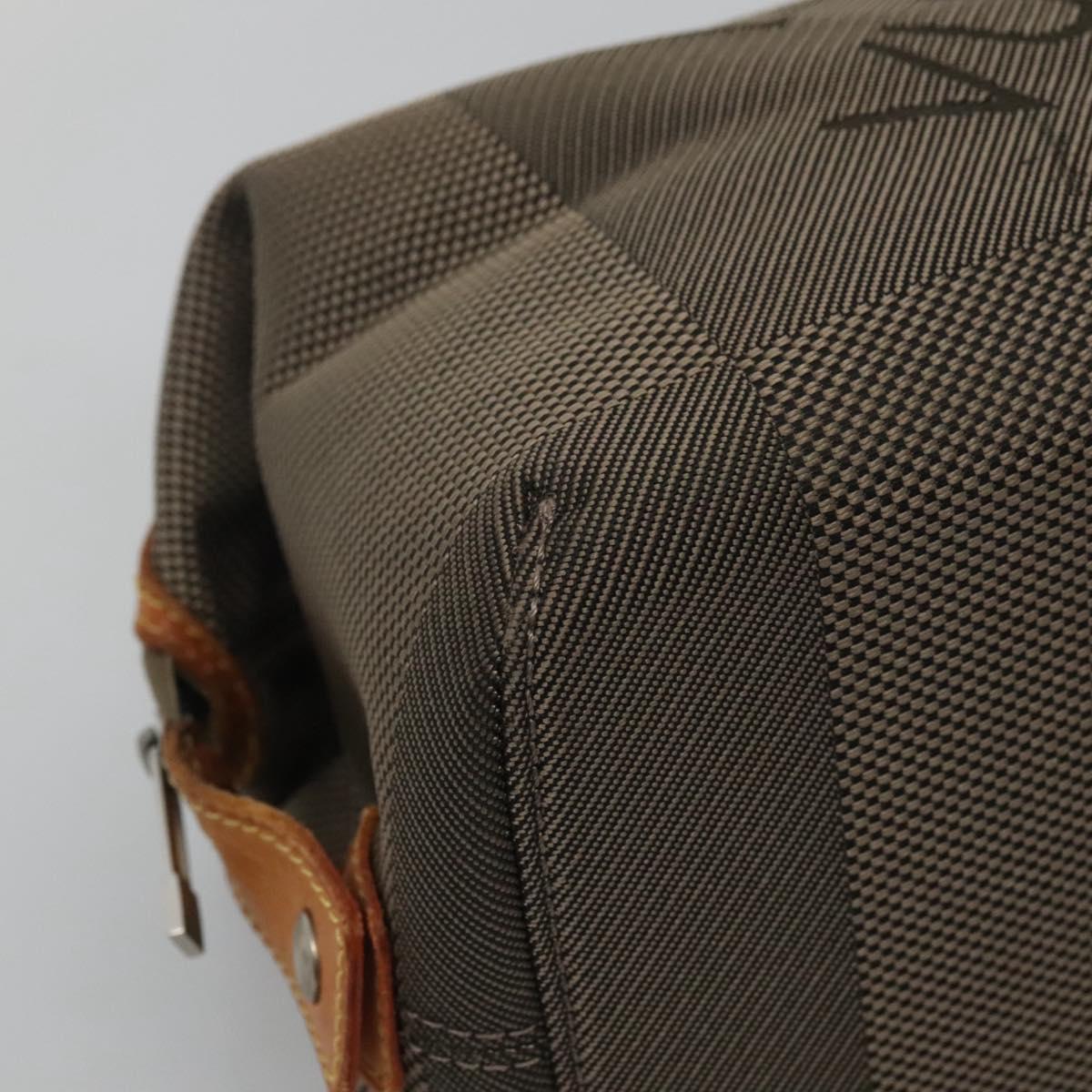 LOUIS VUITTON Damier Geant Trousse Albatross Clutch Bag Khaki M93089 Auth hk2315