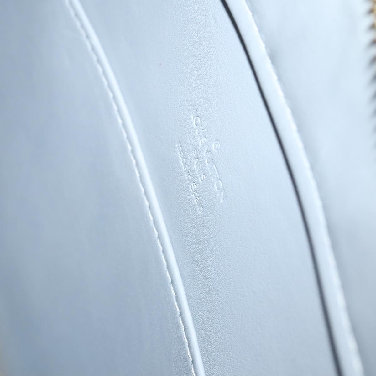 LOUIS VUITTON Monogram Vernis Columbus Tote Bag Gris M91028 LV Auth hk2353