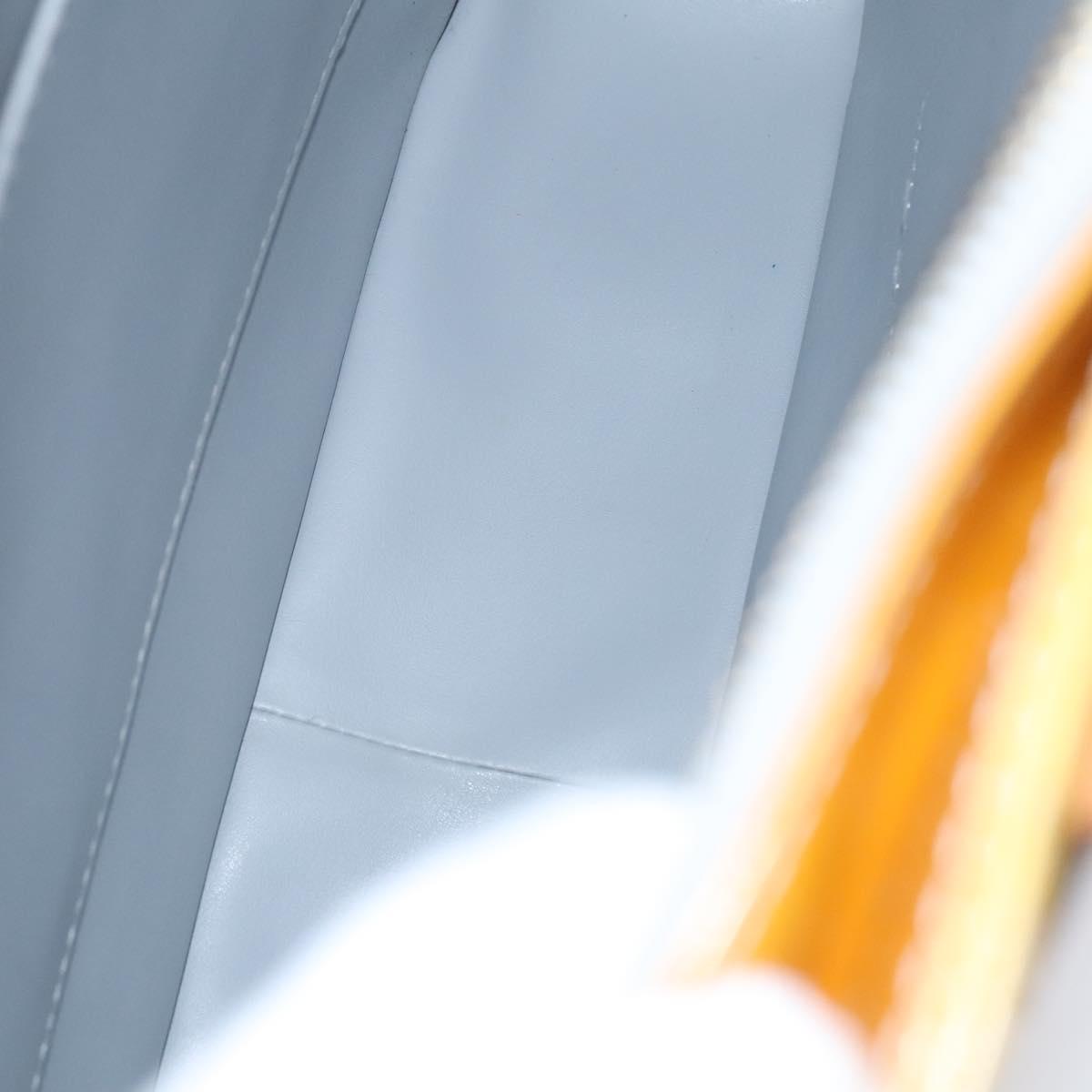 LOUIS VUITTON Monogram Vernis Columbus Tote Bag Gris M91028 LV Auth hk2353