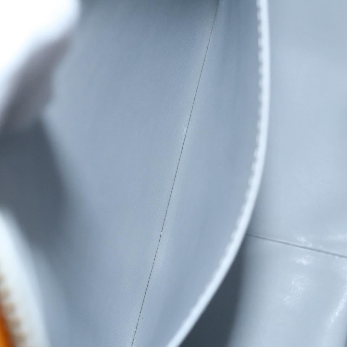 LOUIS VUITTON Monogram Vernis Columbus Tote Bag Gris M91028 LV Auth hk2353