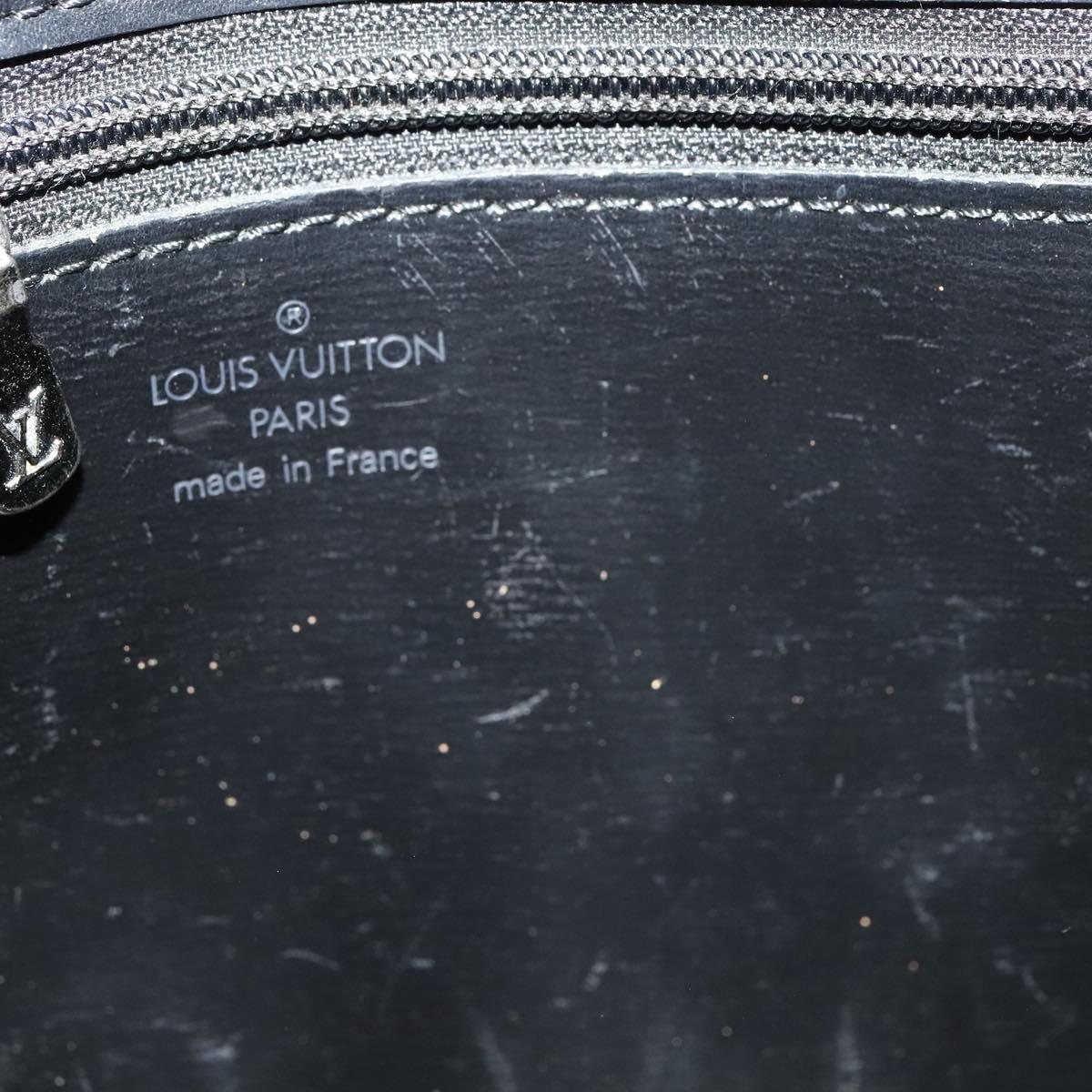 LOUIS VUITTON Epi Pochette Arche Shoulder Bag Black Noir M52572 LV Auth hk2361