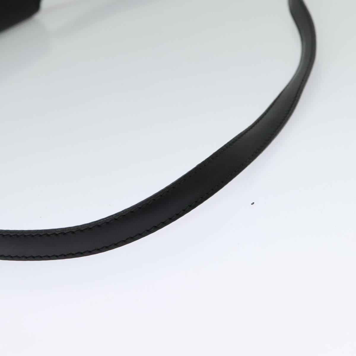 LOUIS VUITTON Epi Pochette Arche Shoulder Bag Black Noir M52572 LV Auth hk2361