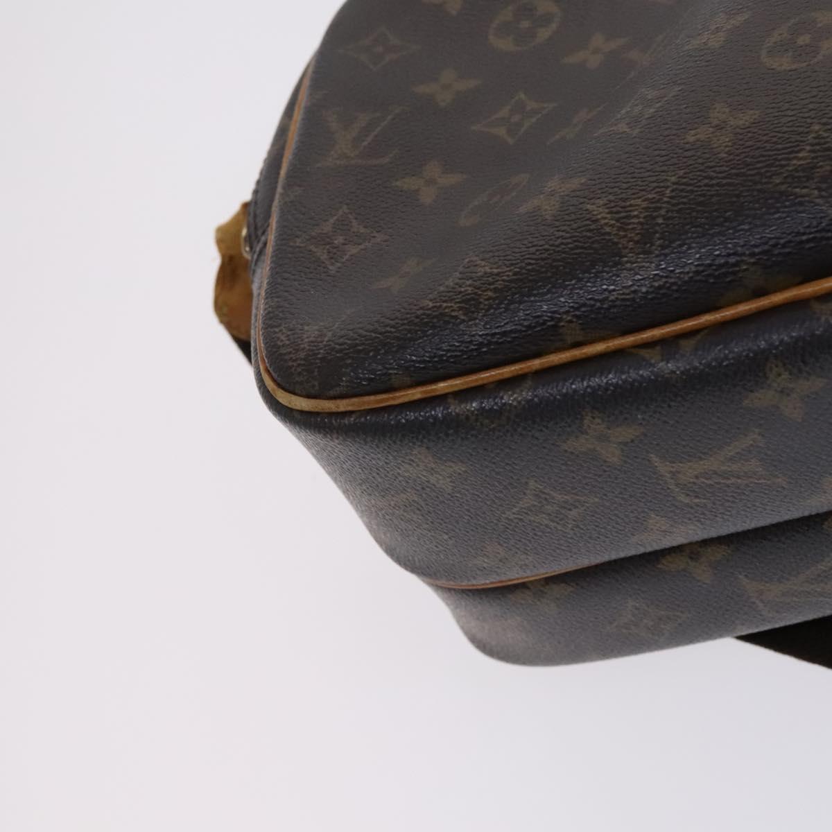 LOUIS VUITTON Monogram Reporter PM Shoulder Bag M45254 LV Auth hk2367
