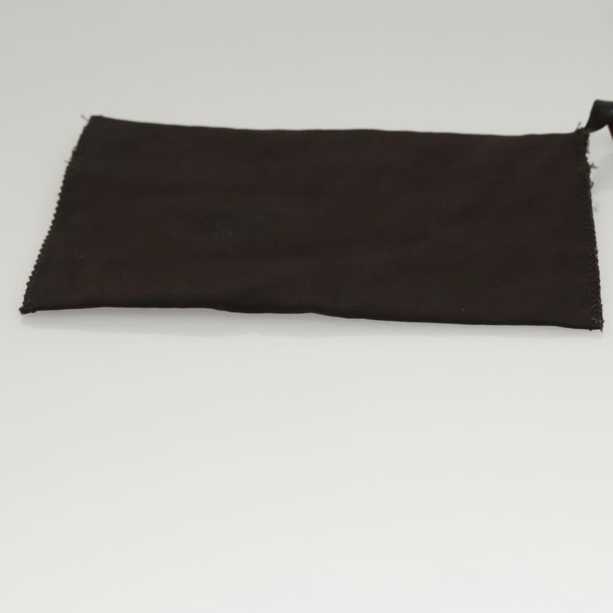 FENDI Hand Bag Nylon Brown Auth hk2402