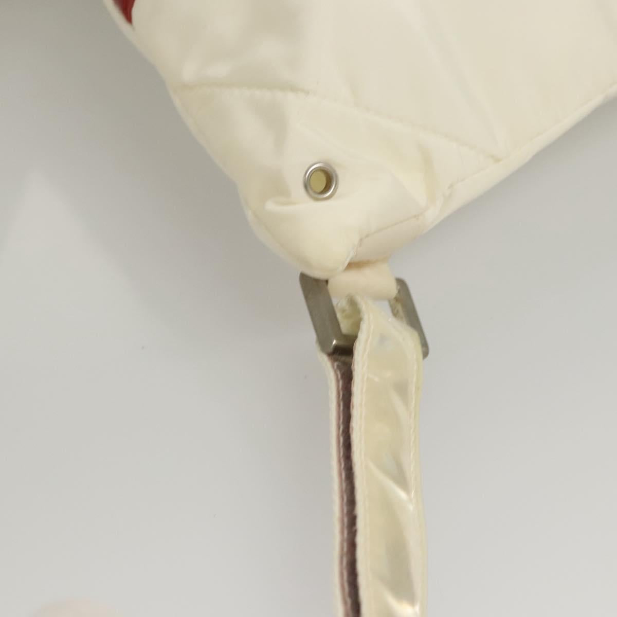 PRADA Sports Backpack Nylon White Auth hk2405