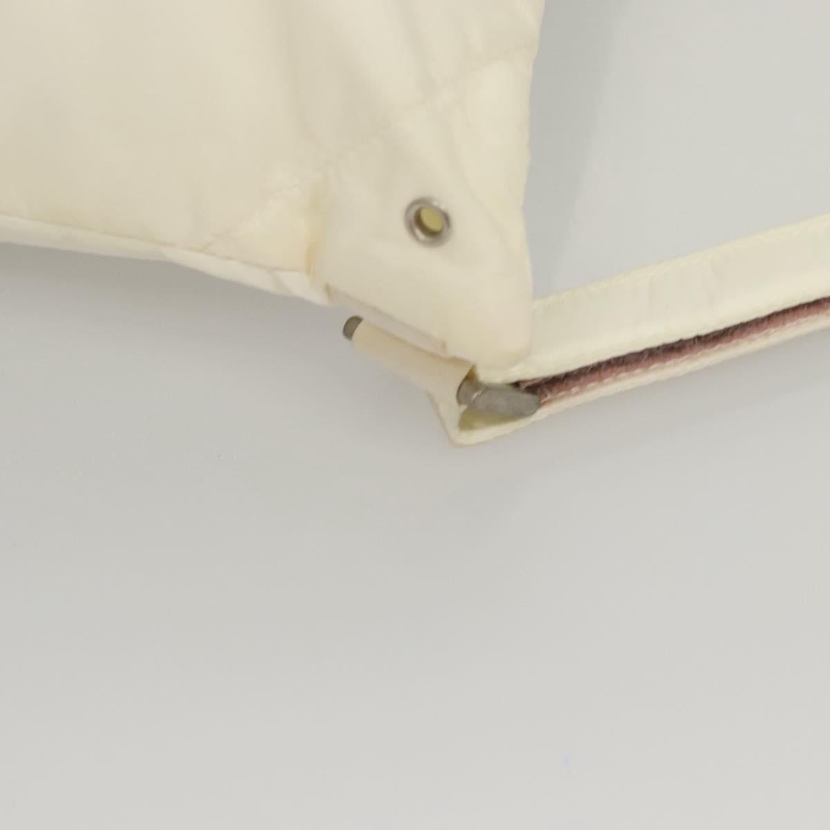 PRADA Sports Backpack Nylon White Auth hk2405