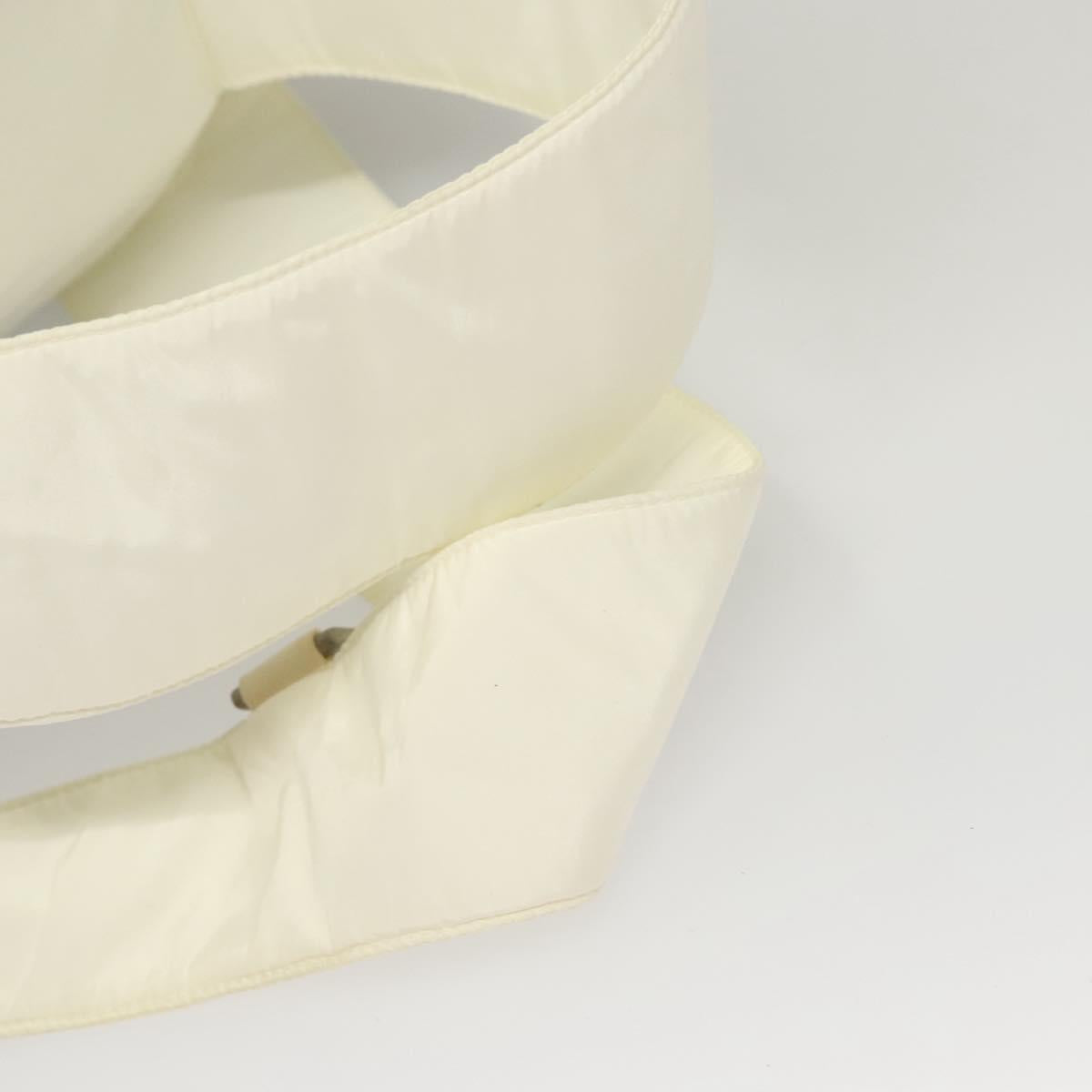 PRADA Sports Backpack Nylon White Auth hk2405