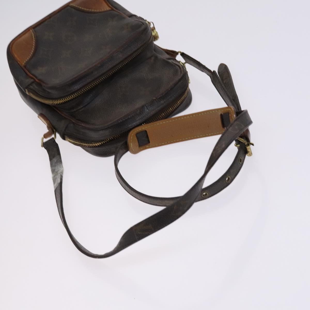 LOUIS VUITTON Monogram Vernis Shoulder Bag 5Set Gris LV Auth hk2418