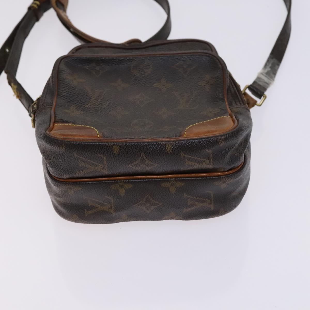 LOUIS VUITTON Monogram Vernis Shoulder Bag 5Set Gris LV Auth hk2418