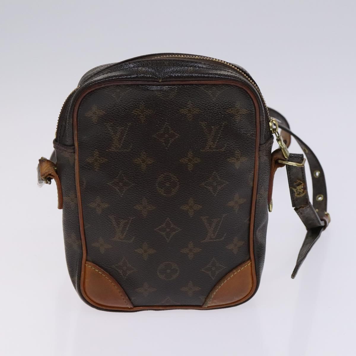 LOUIS VUITTON Monogram Vernis Shoulder Bag 5Set Gris LV Auth hk2418