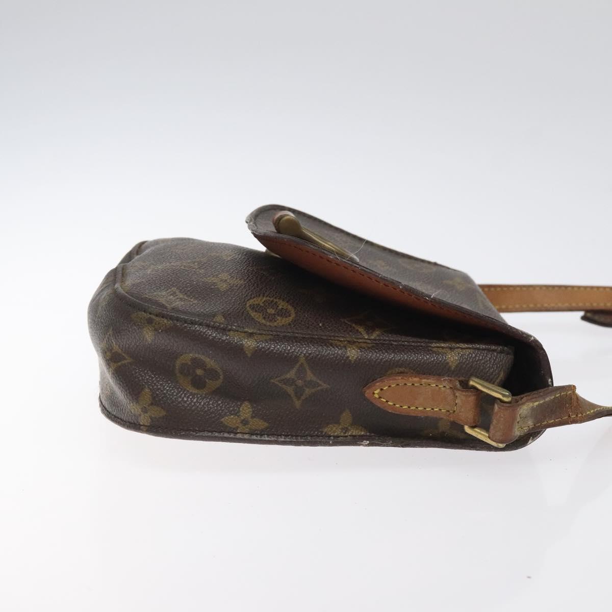 LOUIS VUITTON Monogram Saint Cloud MM Shoulder Bag M51243 LV Auth hk2429