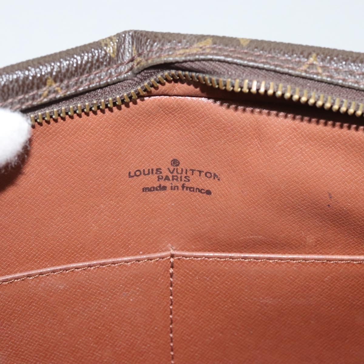 LOUIS VUITTON Monogram Compiegne 28 Clutch Bag M51845 LV Auth hk2440