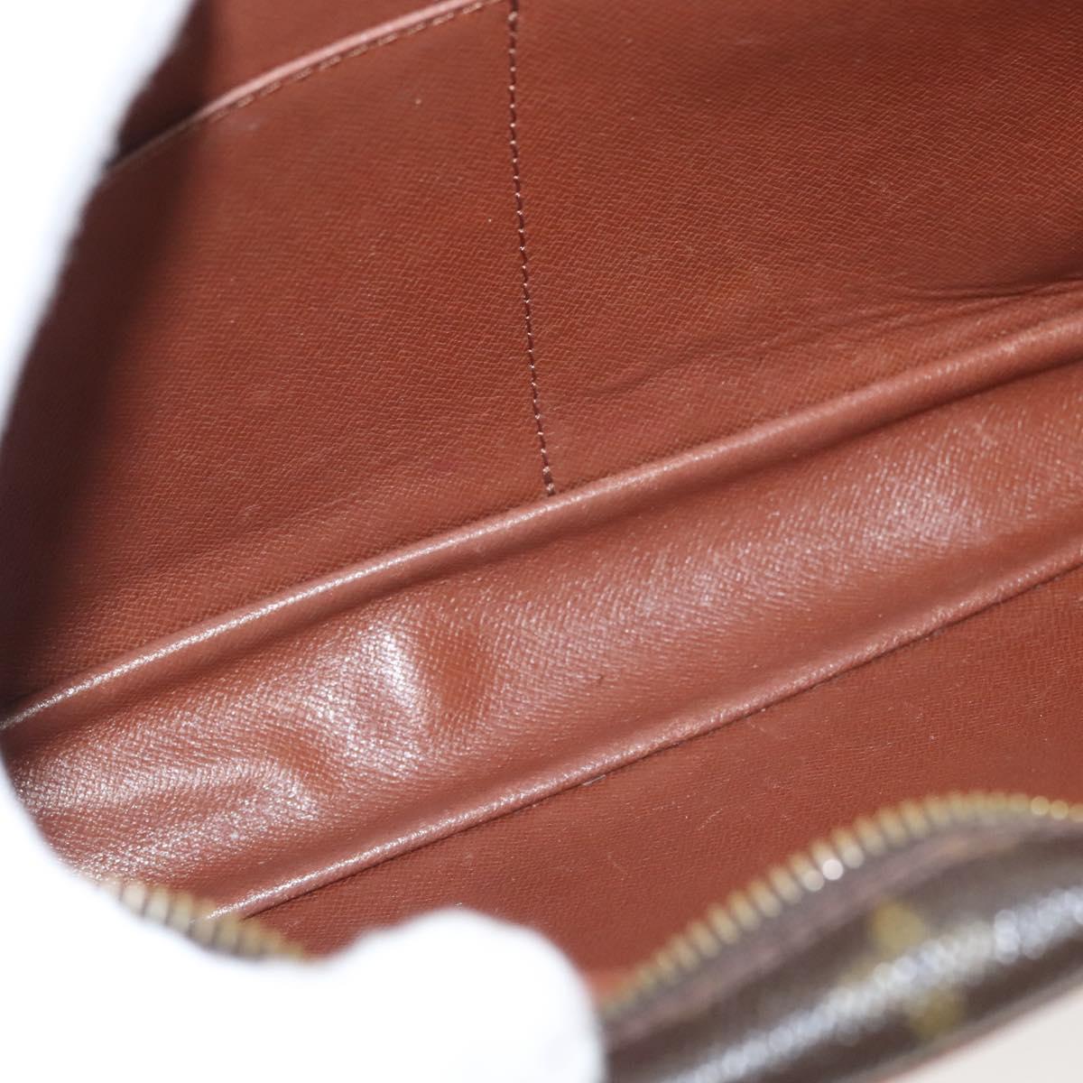 LOUIS VUITTON Monogram Compiegne 28 Clutch Bag M51845 LV Auth hk2440