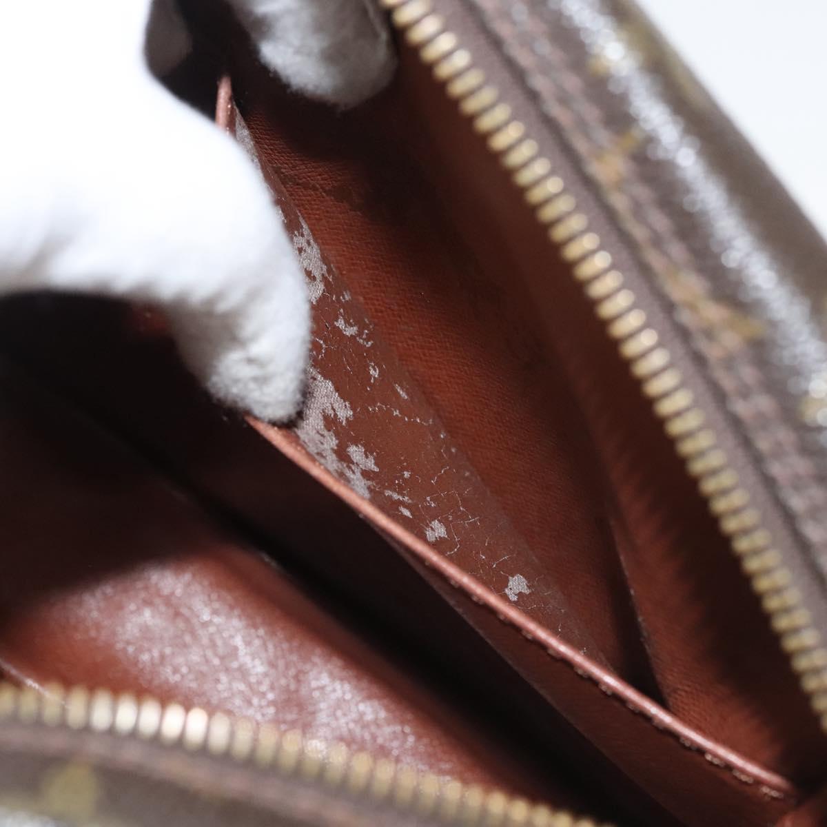 LOUIS VUITTON Monogram Compiegne 28 Clutch Bag M51845 LV Auth hk2440