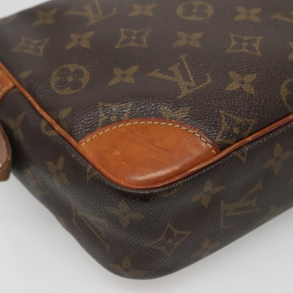 LOUIS VUITTON Monogram Compiegne 28 Clutch Bag M51845 LV Auth hk2441