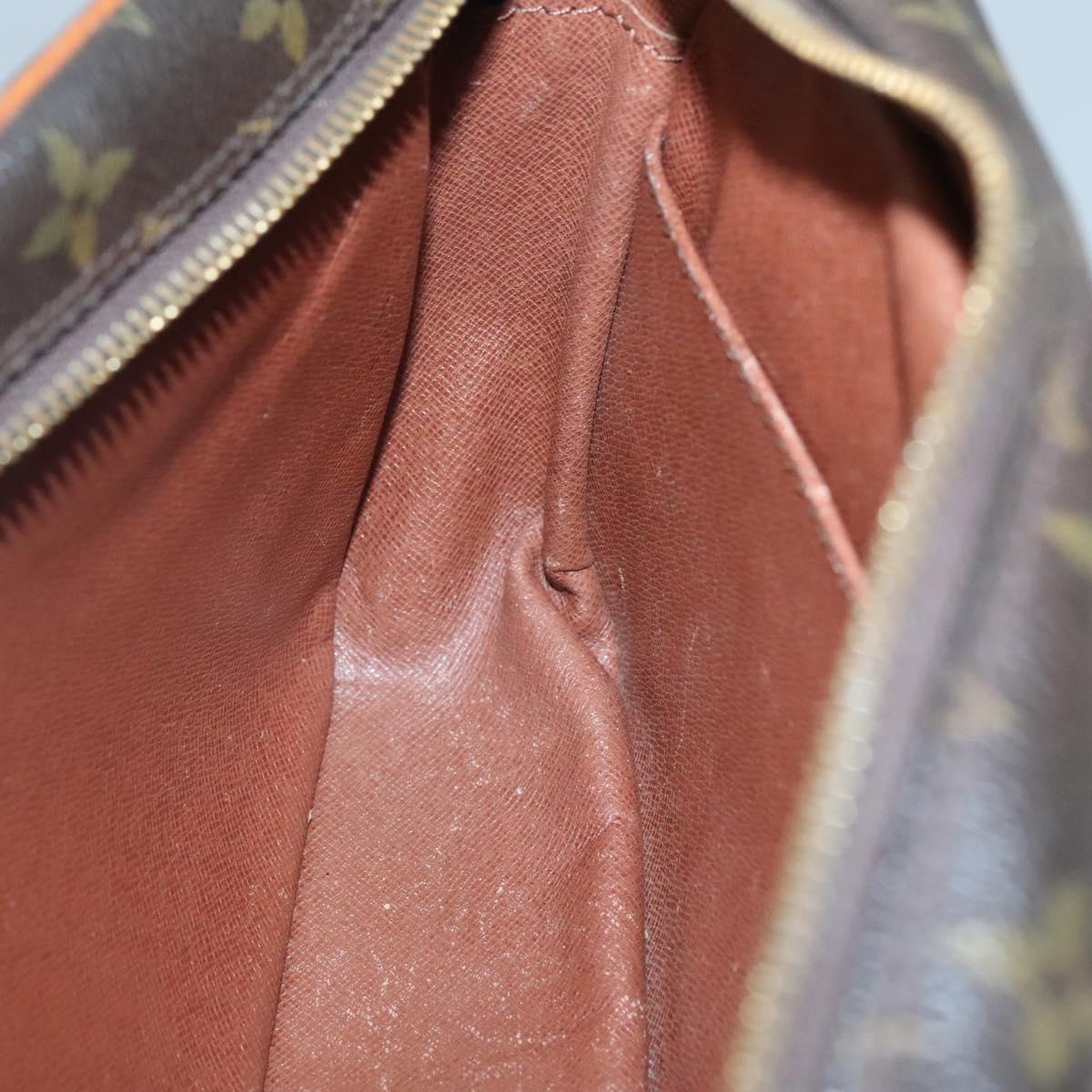 LOUIS VUITTON Monogram Compiegne 28 Clutch Bag M51845 LV Auth hk2441