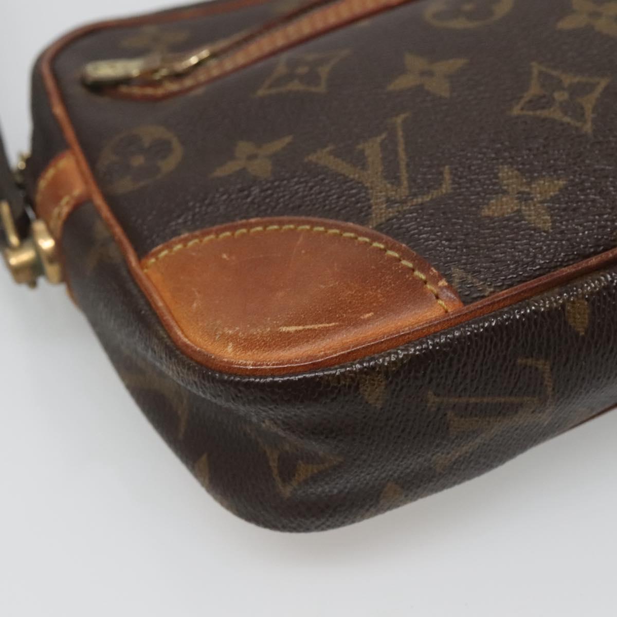 LOUIS VUITTON Monogram Marly Dragonne GM Clutch Bag M51825 LV Auth hk2543